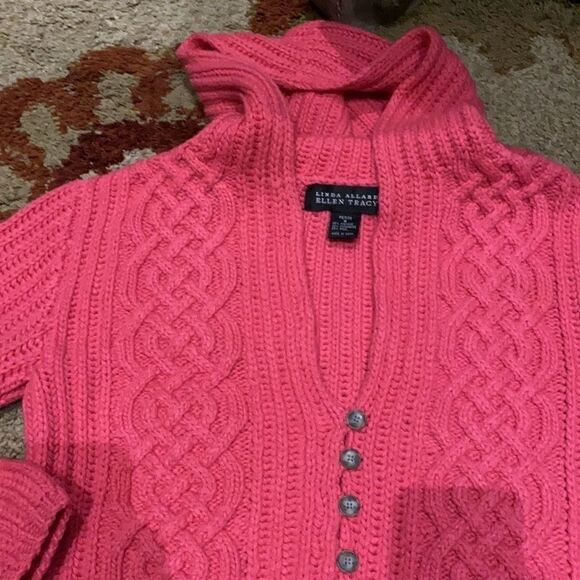 ❤️ Ellen Tracy Hooded Sweater❤️ - Picture 5 of 7